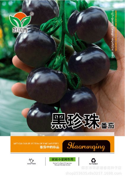 ১ প্যাকেট কালো টমেটো বীজ ৩৫০ Black Tomato